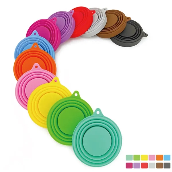 Collapsible Travel Cup With Carabiner and Lid 5oz 7oz - Collapsible Travel Cup With Carabiner and Lid 5oz 7oz - Image 1 of 12