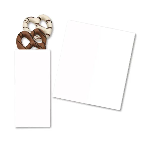 Chocolate Dipped Pretzels Custom Sweeter Card - Chocolate Dipped Pretzels Custom Sweeter Card - Image 2 of 2