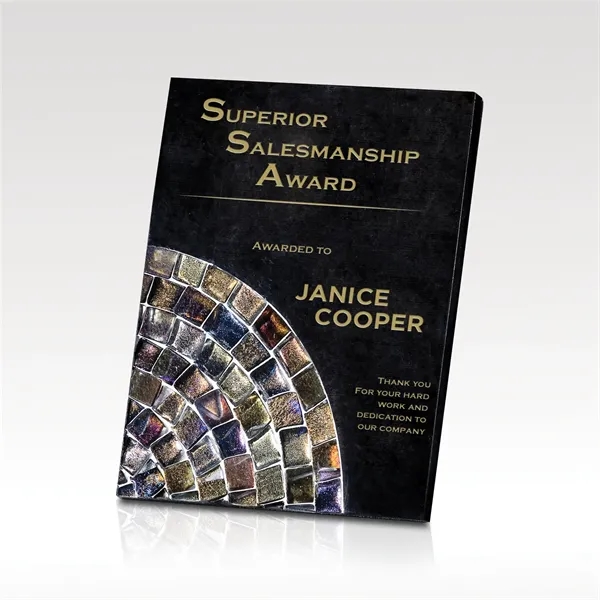 Spectrum Arc Mosiac Plaque