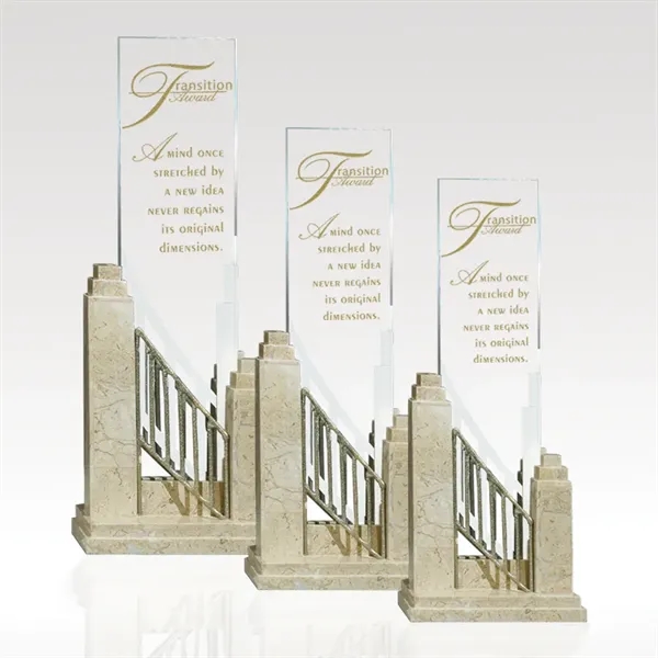 Interlude Jade Glass and Marble Award