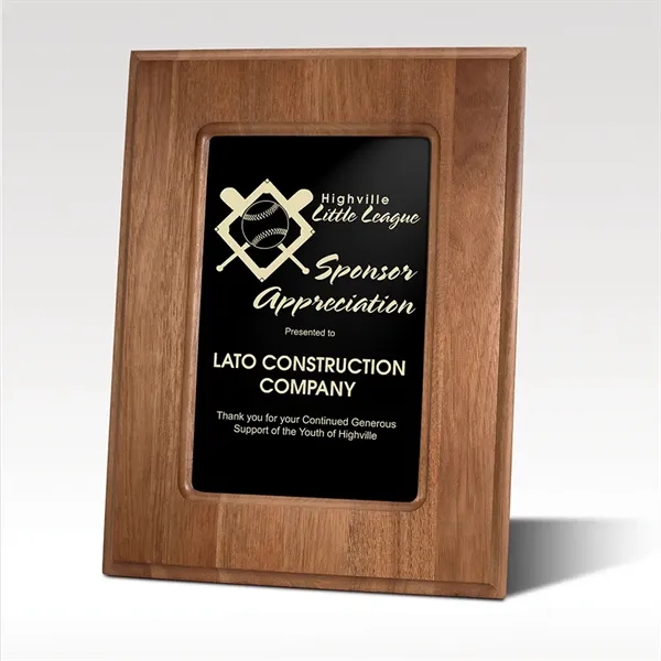 Valian - Walnut Plaque