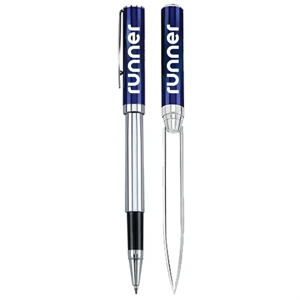 Tudor Series Letter Opener and Pen with Velvet Box - Tudor Series Letter Opener and Pen with Velvet Box - Image 2 of 3