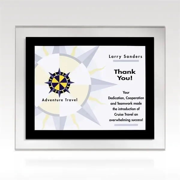 Acrylic Certificate Holder w/ Accents