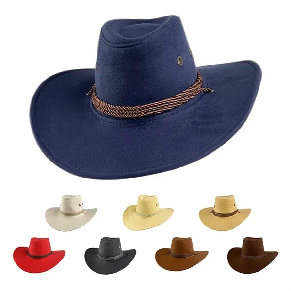 Felt Denim Jazz Hat - Felt Denim Jazz Hat - Image 0 of 6