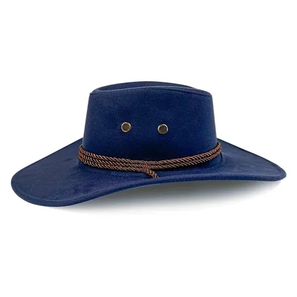 Felt Denim Jazz Hat - Felt Denim Jazz Hat - Image 1 of 6