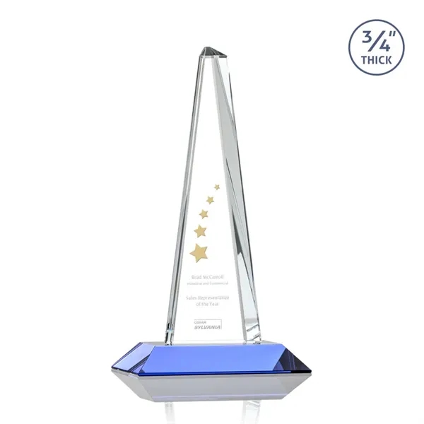 Custom Majestic Tower Award - Sky Blue
