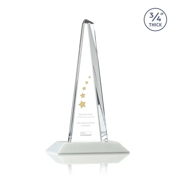 Custom Majestic Tower Award - White