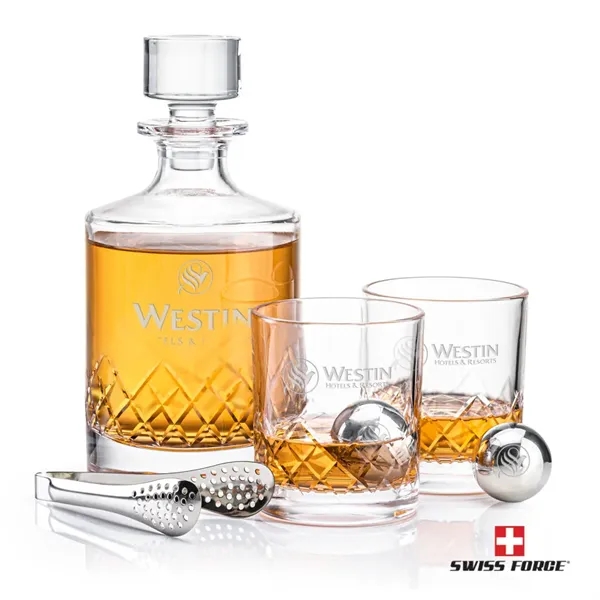 Heceta Decanter Set & Ice Balls