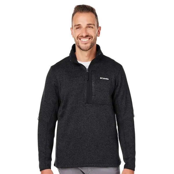 Men's Columbia Sweater Half-Zip Weather - Men's Columbia Sweater Half-Zip Weather - Image 3 of 9