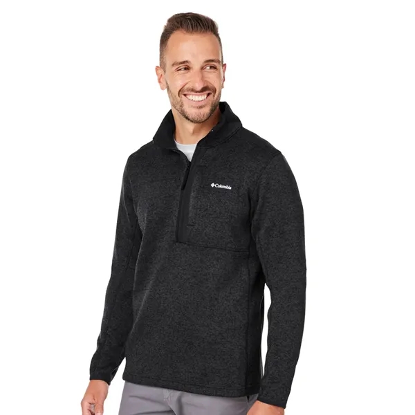 Men's Columbia Sweater Half-Zip Weather - Men's Columbia Sweater Half-Zip Weather - Image 4 of 9