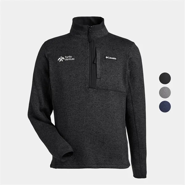 Men's Columbia Sweater Half-Zip Weather - Men's Columbia Sweater Half-Zip Weather - Image 0 of 9