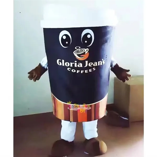 Customized Coffee Drink Mascot Costume Set - Customized Coffee Drink Mascot Costume Set - Image 2 of 4