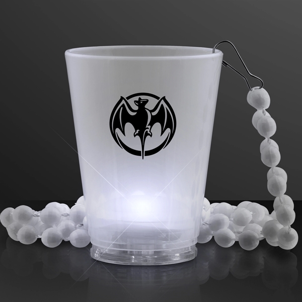 1.5 oz. Light Up Shot Glass on Party Bead Necklaces - 1.5 oz. Light Up Shot Glass on Party Bead Necklaces - Image 8 of 13