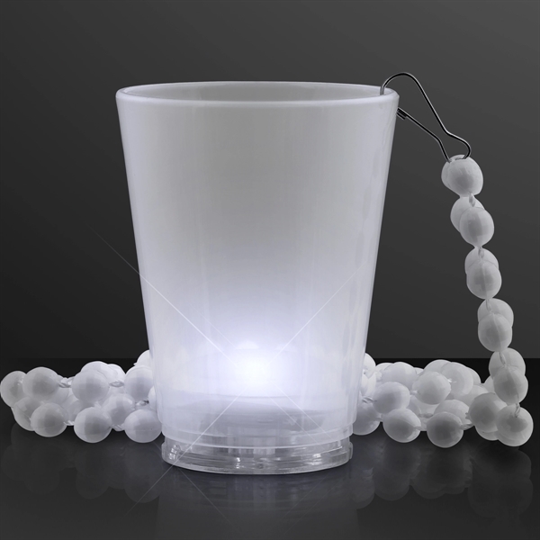 1.5 oz. Light Up Shot Glass on Party Bead Necklaces - 1.5 oz. Light Up Shot Glass on Party Bead Necklaces - Image 10 of 13