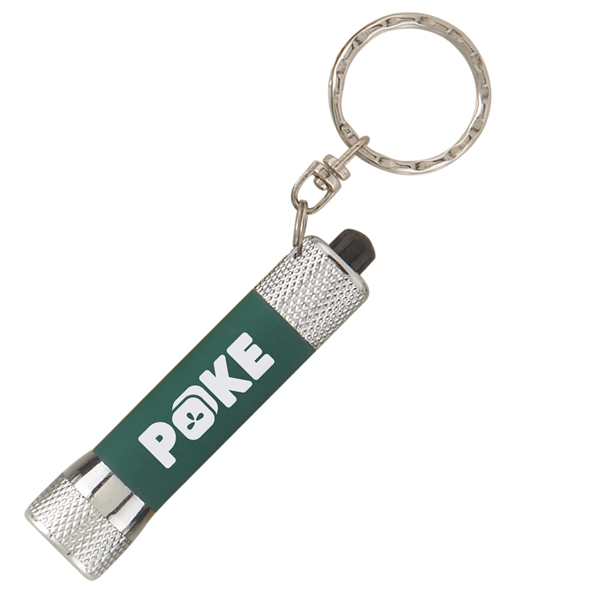 Chroma Softy - Laser Engraved - LED Flashlight Keyring