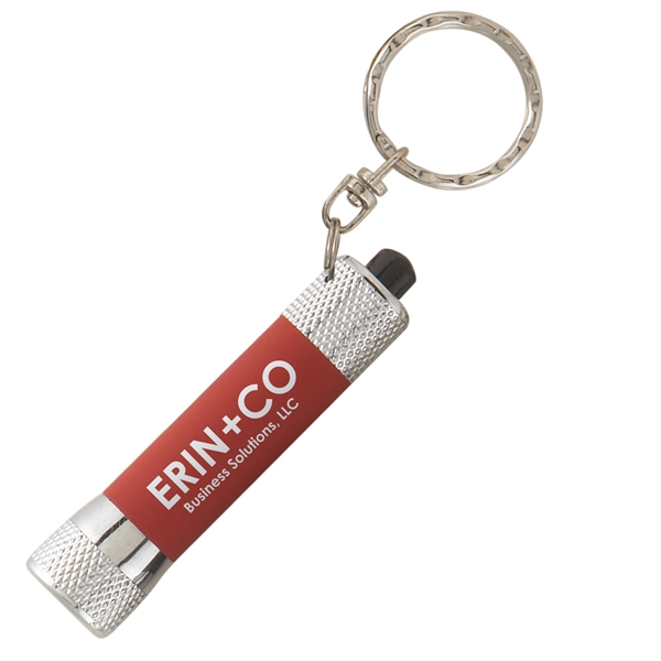 Chroma Softy - Laser Engraved - LED Flashlight Keyring