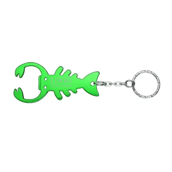 Lobster-Shaped Keychain Bottle Opener - Lobster-Shaped Keychain Bottle Opener - Image 3 of 9