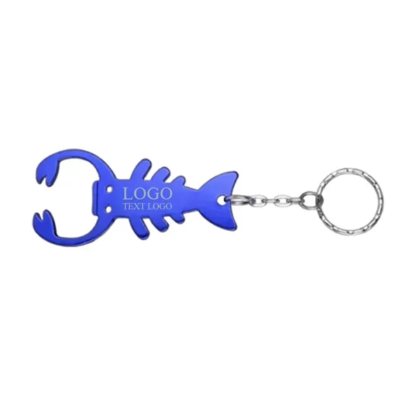 Lobster-Shaped Keychain Bottle Opener - Lobster-Shaped Keychain Bottle Opener - Image 4 of 9