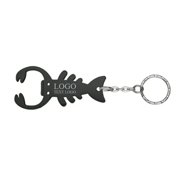 Lobster-Shaped Keychain Bottle Opener - Lobster-Shaped Keychain Bottle Opener - Image 8 of 9