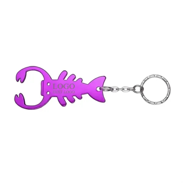 Lobster-Shaped Keychain Bottle Opener - Lobster-Shaped Keychain Bottle Opener - Image 9 of 9