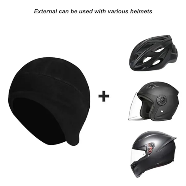 Outdoor warm cycling skiing windproof Ear protection hat - Outdoor warm cycling skiing windproof Ear protection hat - Image 3 of 3