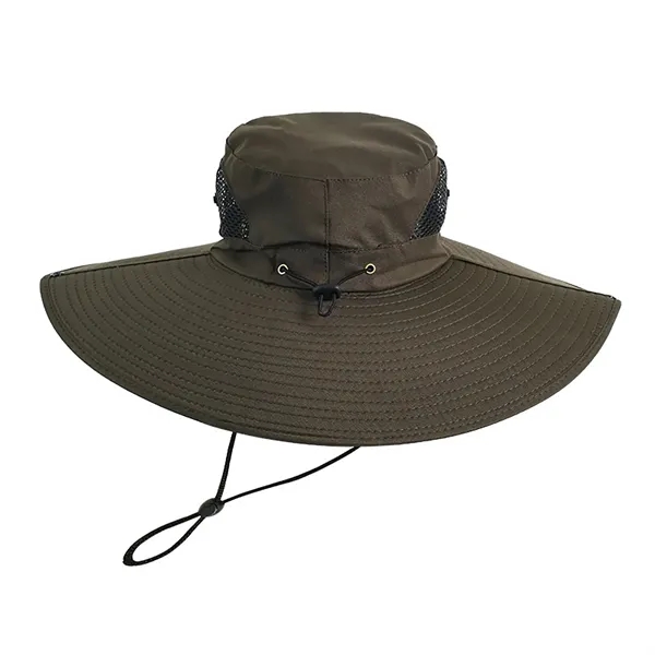 6" Wide Brim Water Repellent Ventilated Sun Hat - 6" Wide Brim Water Repellent Ventilated Sun Hat - Image 7 of 8