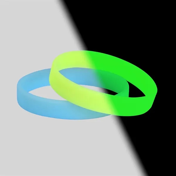 Glow In The Dark Silicone Bracelet - Glow In The Dark Silicone Bracelet - Image 0 of 9