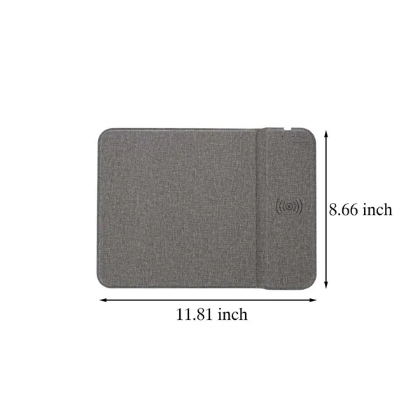 Versatile Slim 15W Wireless Charger Mouse Pad - Versatile Slim 15W Wireless Charger Mouse Pad - Image 1 of 4