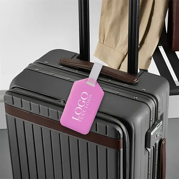 Colorful Plastic Luggage Tags - Colorful Plastic Luggage Tags - Image 1 of 7