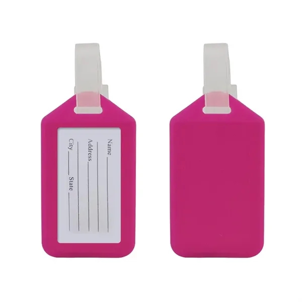 Colorful Plastic Luggage Tags - Colorful Plastic Luggage Tags - Image 5 of 7