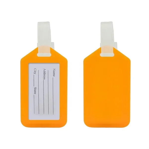 Colorful Plastic Luggage Tags - Colorful Plastic Luggage Tags - Image 6 of 7