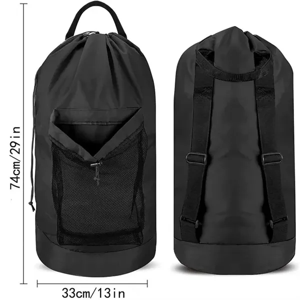 Travel Durable Laundry Backpack - Travel Durable Laundry Backpack - Image 6 of 8