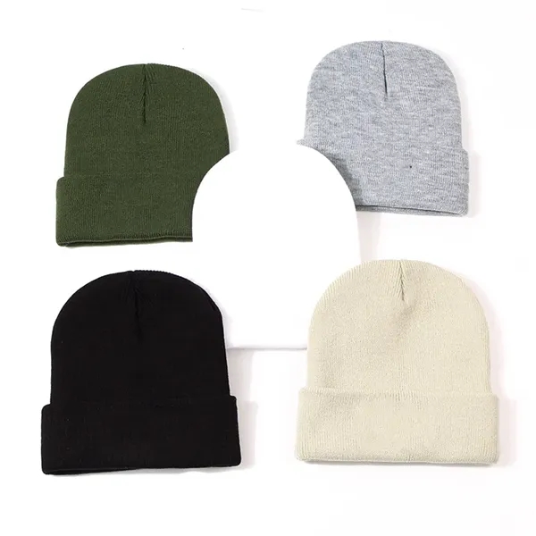 Winter Warm Knitted Hat - Winter Warm Knitted Hat - Image 1 of 4