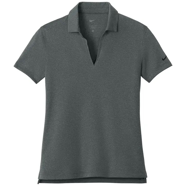 Nike Dri-FIT Women's Heather Polo w/ Screen Print 4.4 oz. - Nike Dri-FIT Women's Heather Polo w/ Screen Print 4.4 oz. - Image 5 of 8
