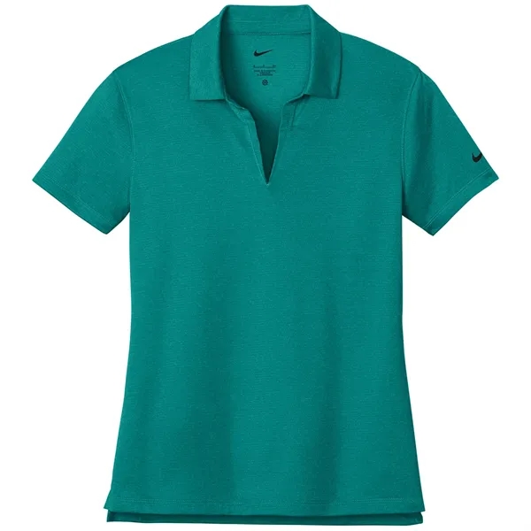 Nike Dri-FIT Women's Heather Polo w/ Screen Print 4.4 oz. - Nike Dri-FIT Women's Heather Polo w/ Screen Print 4.4 oz. - Image 6 of 8