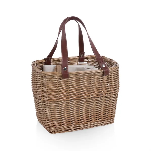 Terrabella Handwoven Earth Friendly Picnic Basket - Terrabella Handwoven Earth Friendly Picnic Basket - Image 1 of 2