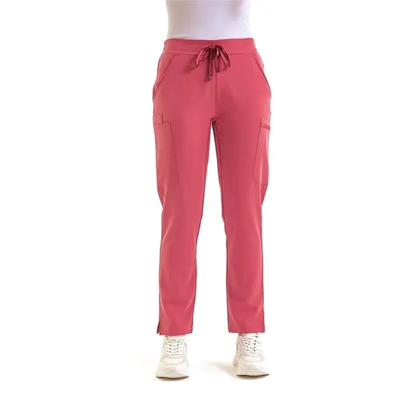 Onna Women's Relentless Stretch Cargo Scrub Pants - Onna Women's Relentless Stretch Cargo Scrub Pants - Image 4 of 17