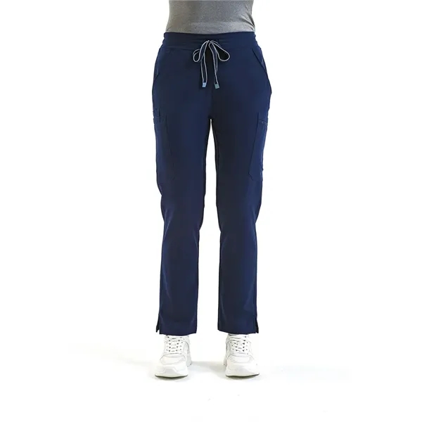Onna Women's Relentless Stretch Cargo Scrub Pants - Onna Women's Relentless Stretch Cargo Scrub Pants - Image 16 of 17