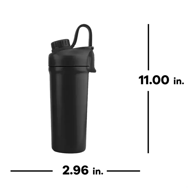 Slate 26 oz Double Wall Ice Shaker - Slate 26 oz Double Wall Ice Shaker - Image 6 of 6