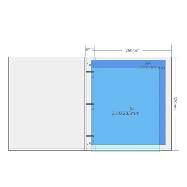 Recyclable Material View Binder - Recyclable Material View Binder - Image 1 of 6