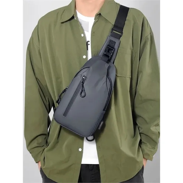 Man Single Shoulder Bag - Man Single Shoulder Bag - Image 1 of 5