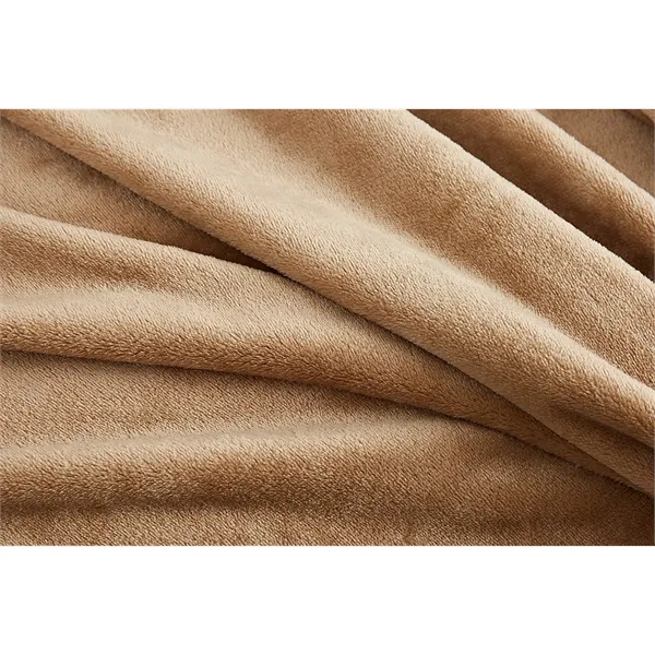 VelvetLoft®  Throw - Almond - VelvetLoft®  Throw - Almond - Image 1 of 2