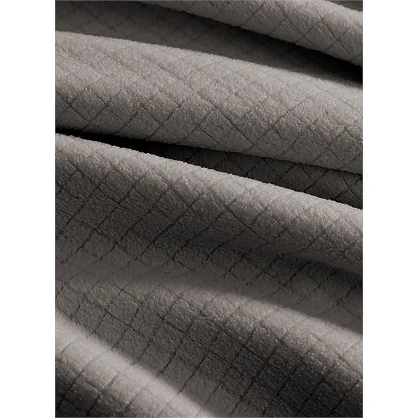 Polartec®  Softec™  Microfleece Blanket- Charcoal - Polartec®  Softec™  Microfleece Blanket- Charcoal - Image 3 of 3