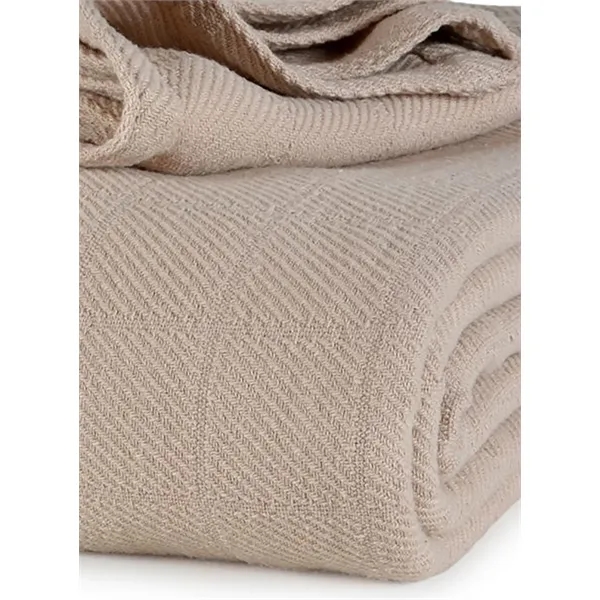 AllSoft™  Cotton Blanket- Natural - AllSoft™  Cotton Blanket- Natural - Image 0 of 1