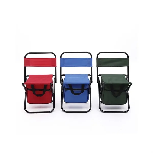 Portable camping beach fishing folding chair with backrest - Portable camping beach fishing folding chair with backrest - Image 4 of 4