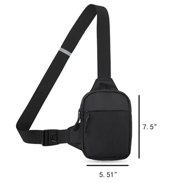 Crossbody Sling Outdoor Waterproof Chest Bag - Crossbody Sling Outdoor Waterproof Chest Bag - Image 1 of 3