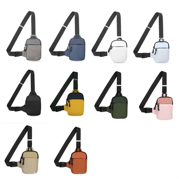Crossbody Sling Outdoor Waterproof Chest Bag - Crossbody Sling Outdoor Waterproof Chest Bag - Image 2 of 3