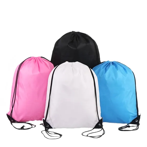 Vibrant Drawstring Bags for Parties, Gym, Sports & Outdoors - Vibrant Drawstring Bags for Parties, Gym, Sports & Outdoors - Image 1 of 2