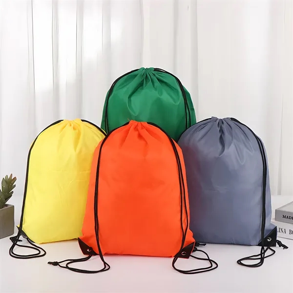 Vibrant Drawstring Bags for Parties, Gym, Sports & Outdoors - Vibrant Drawstring Bags for Parties, Gym, Sports & Outdoors - Image 2 of 2