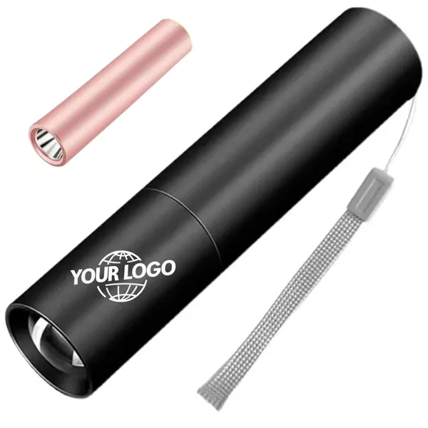 3 Modes Mini Waterproof USB Rechargeable Flashlight - 3 Modes Mini Waterproof USB Rechargeable Flashlight - Image 0 of 2